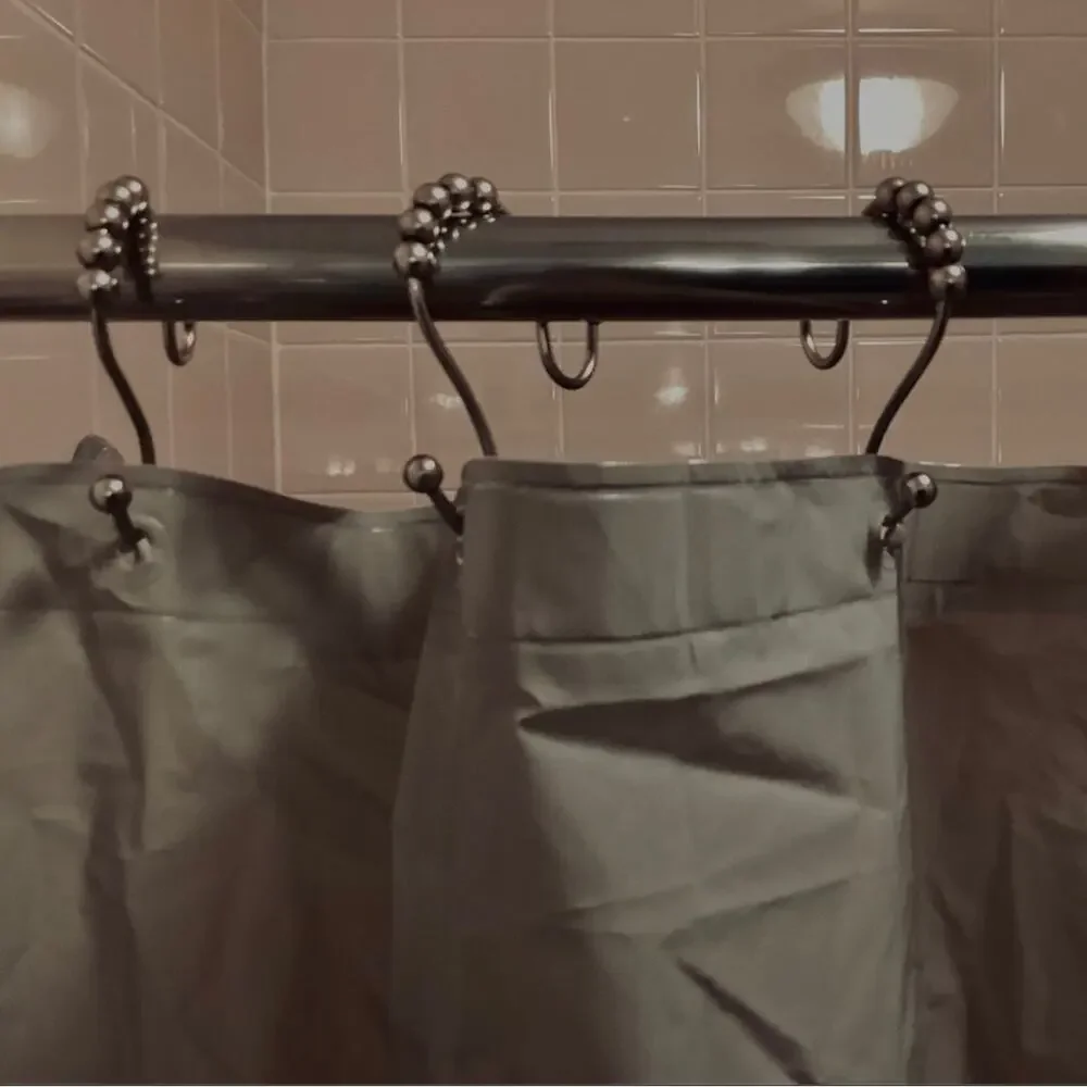 Gray Shower Curtain Liner